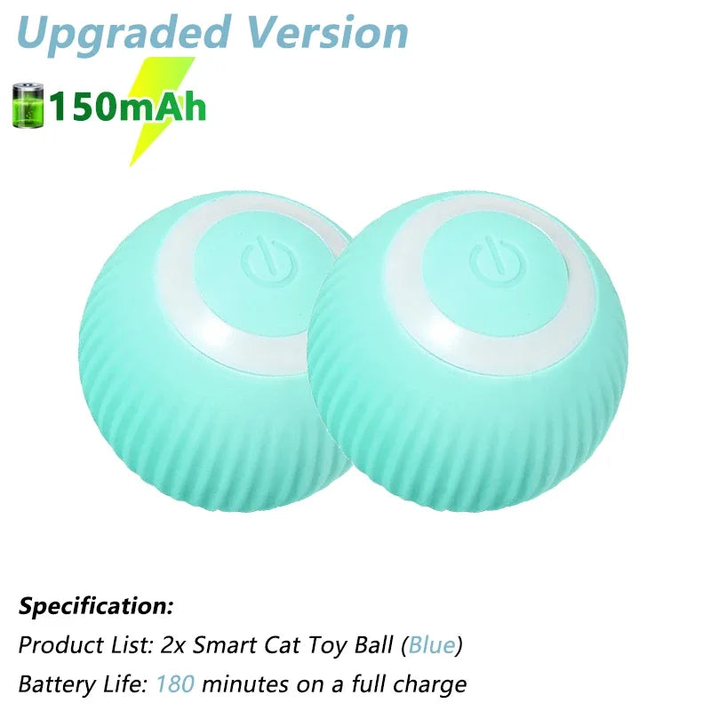 Cat Interactive Ball Electric Automatic Rolling Ball Smart Toys for Cats 
