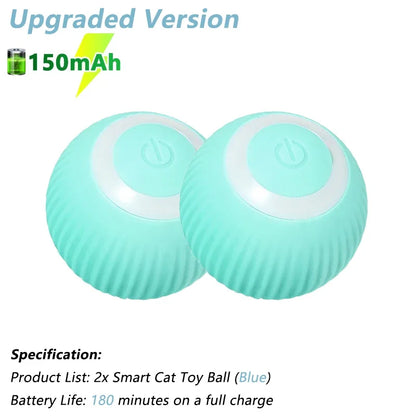 Cat Interactive Ball Electric Automatic Rolling Ball Smart Toys for Cats 