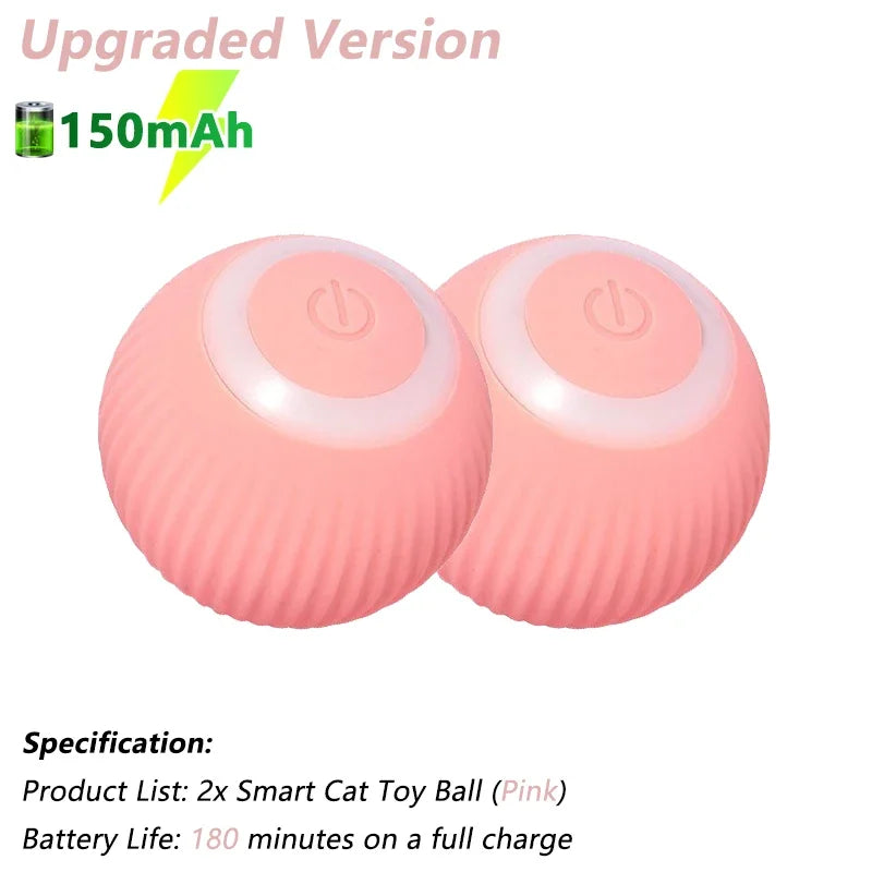 Cat Interactive Ball Electric Automatic Rolling Ball Smart Toys for Cats 