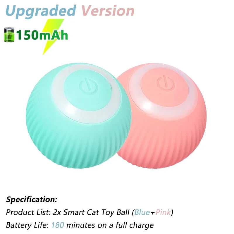 Cat Interactive Ball Electric Automatic Rolling Ball Smart Toys for Cats 