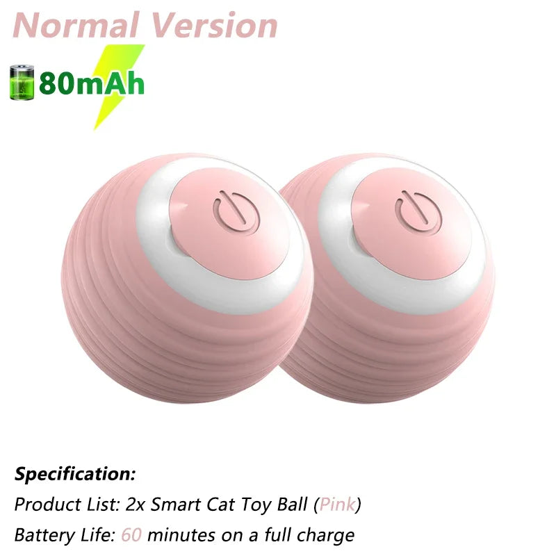 Cat Interactive Ball Electric Automatic Rolling Ball Smart Toys for Cats 