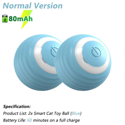 Cat Interactive Ball Electric Automatic Rolling Ball Smart Toys for Cats 