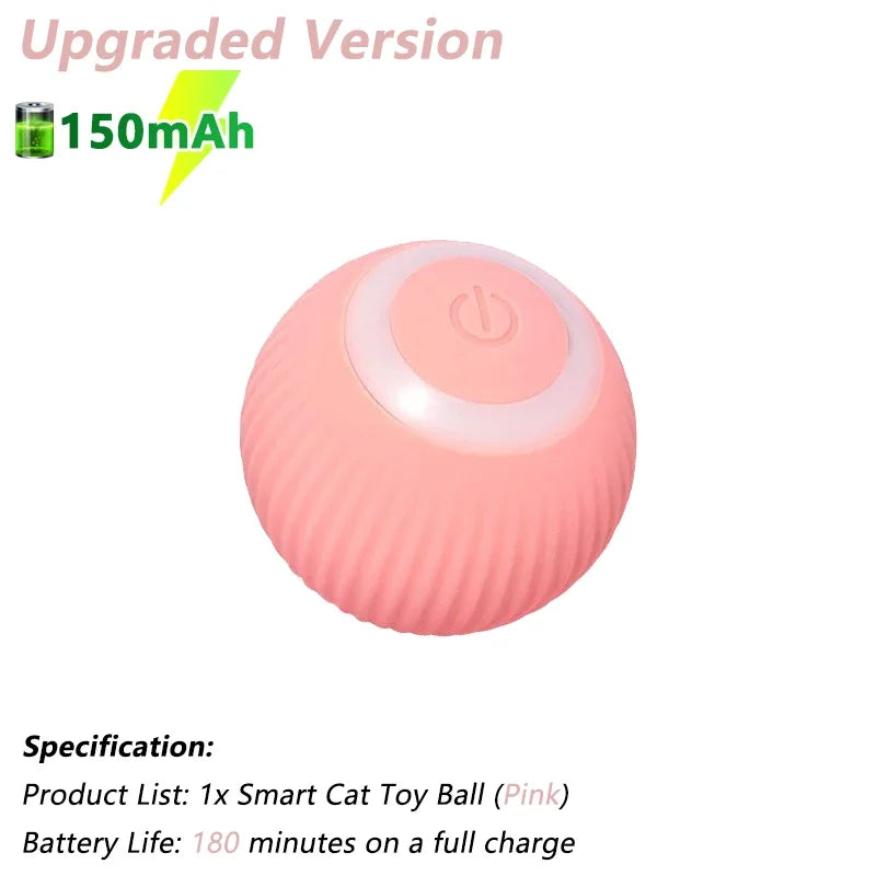 Cat Interactive Ball Electric Automatic Rolling Ball Smart Toys for Cats 