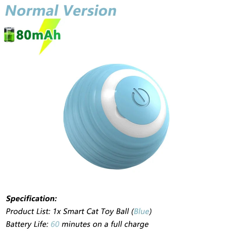 Cat Interactive Ball Electric Automatic Rolling Ball Smart Toys for Cats 