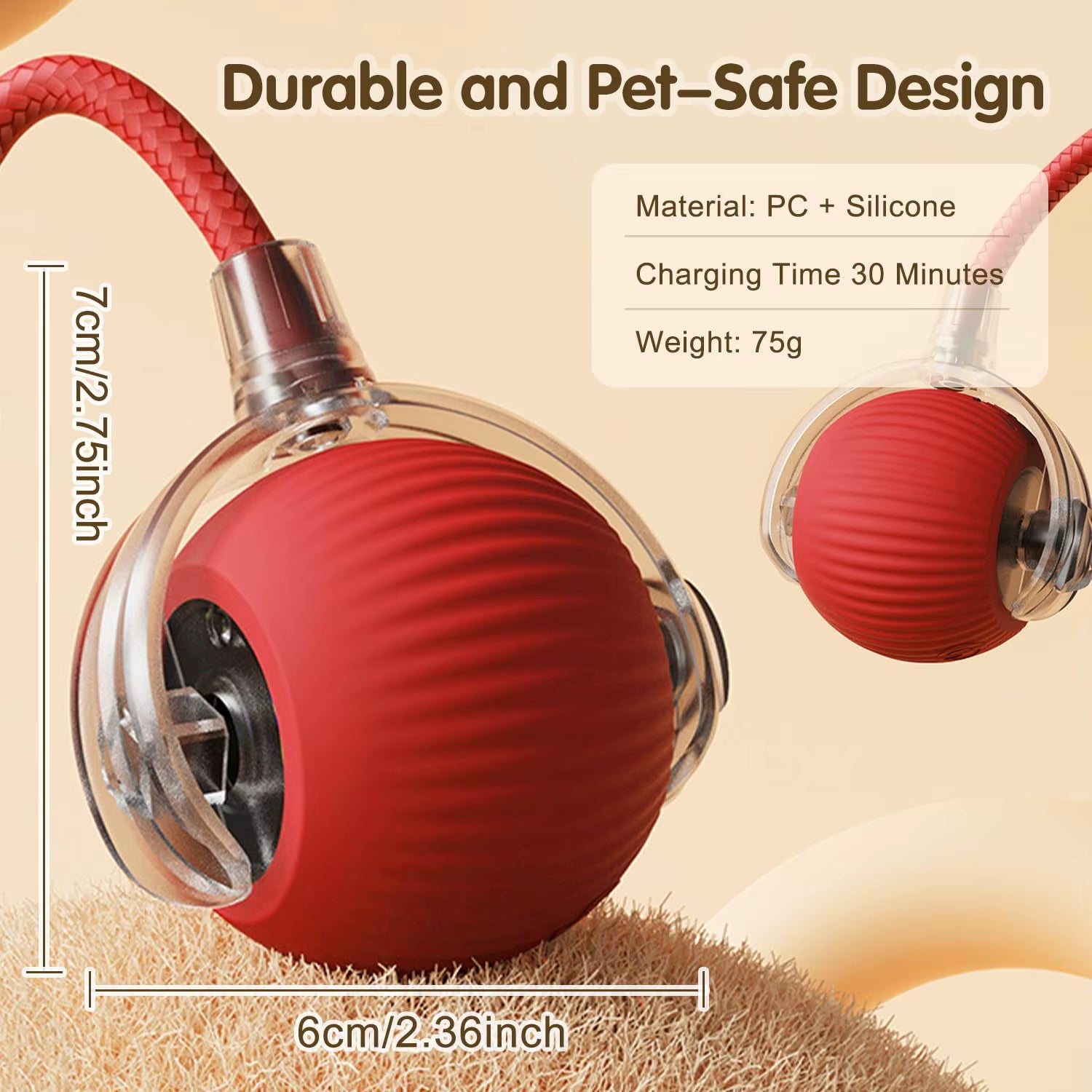 Cat Interactive Ball Toy